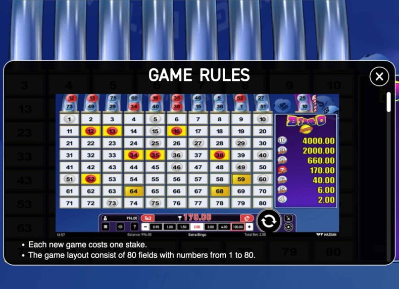 Bingo extra casino